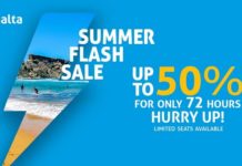 Скидка до 50% от Air Malta! Прямые рейсы Киев – Мальта от $ 113 в обе стороны в августе-сентябре!