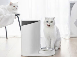 Xiaomi на краудфандинге представила умную кормушку для котов и собак Furrytail Pet