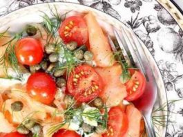 10 простых и вкусных салатов с сёмгой и другой красной рыбой