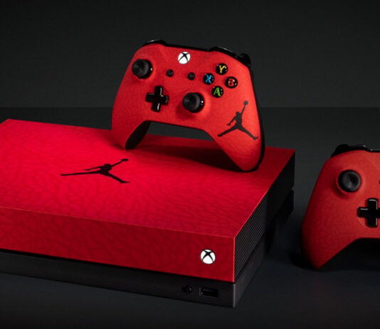 Microsoft и Nike создали кастомный Xbox One X под брендом Jordan