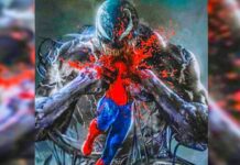 Том Харди поделился изображением, где Venom убил Человека-паука