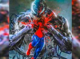 Том Харди поделился изображением, где Venom убил Человека-паука