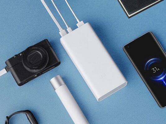 Xiaomi представила портативную аккумуляторную батарею Mi Power Bank 3 30000 мА/ч