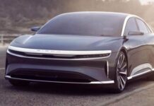 Самый эффективный в мире аэродинамический автомобиль: Lucid Air
