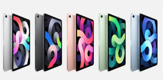 Apple показала iPad Air 4-го поколения, который похож на iPad Pro