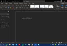 Microsoft готовит полноценный тёмный режим для Word